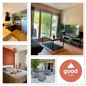 Appartement L'ovalie T2 Climatise Et Jardin, Toulouse